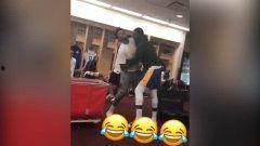 吃瓜抱摔男孩,一场意外引发的校园风波